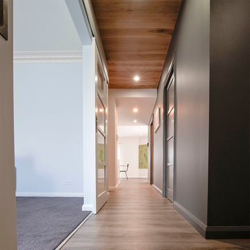 Timber ceiling installation