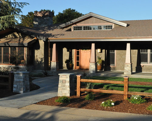 Craftsman Ranch Design Ideas & Remodel Pictures | Houzz