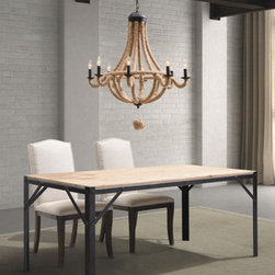 Zuo Celestine Ceiling Lamp Natural - SKU: 98261 - Pendant Lighting