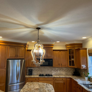 Before & After Shaker White Kitchen