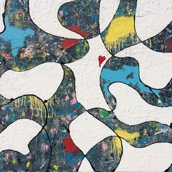 Archangel Gabriel: 48x60in - Paintings