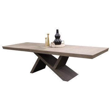 Parker House Pure Modern Dining Pedestal Table With 24" Butterfly top