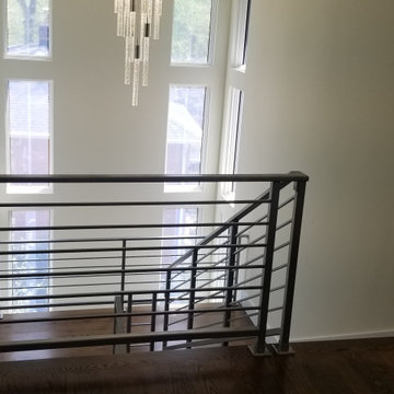 Interior Welded Horizontal Railing