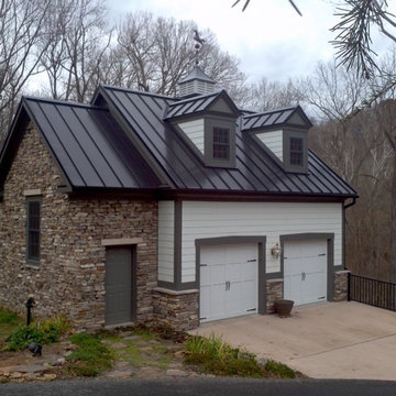24' x 24' Shenandoah 2-Car Garage with Office Space