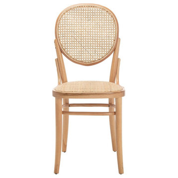 Annie Cane Dining Chair, Set of 2, Natural
