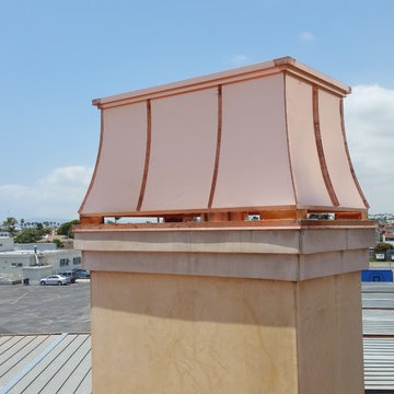 Chimney Cap and Shroud Extra Large, Long Beach CA.