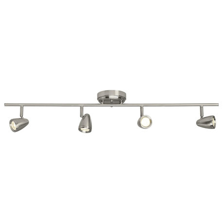 Talida 4-Light LED Track Light, Brushed Nickel