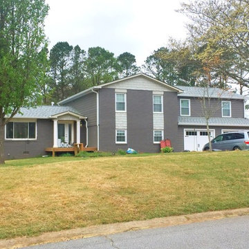A simple addition to a Split Level Home