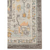 Bohemian Seaford Indoor/Outdoor Area Rug, Taupe, 5'1"x7'6", Bordered