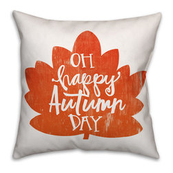 Oh Happy Autumn Day Pillow - Products