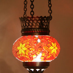 Turkish Style Mosaic Pendant Lamp 10cm - Pendant Lighting