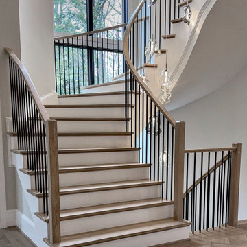 Project #150 | Contemporary White Oak Curve