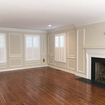 Living Room Plantation Shutters