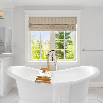 Fox Traditional Master Bathroom with Custom Vanity