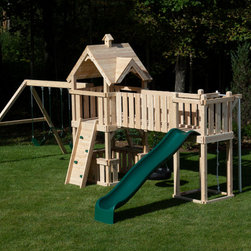 Festival Three Swing Set - Kids Playsets And Swing Sets
