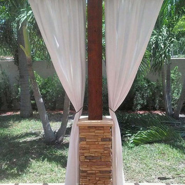 Faux Stone Columns, Post wraps, Column wraps