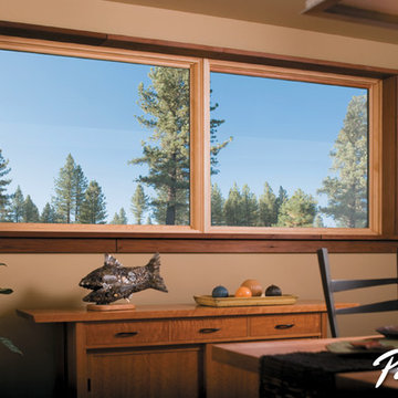 Enhance the look of your dining space w/Pella® Architect Series® fixed windows