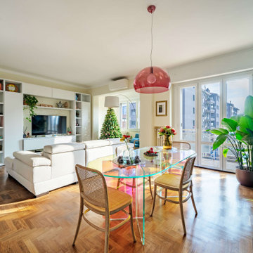 Restyling Apartment 120 mq, Frattini - Milano