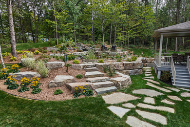 Photo of a landscaping in Montreal.