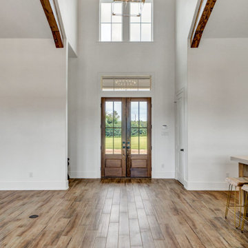 Architectural Designs Modern Farmhouse Plan 56460SM comes to life in Texas!