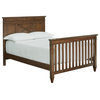 Valley Springs Converter Bed Rails and Slat Roll in a Warm Sonoma Cherry Finish