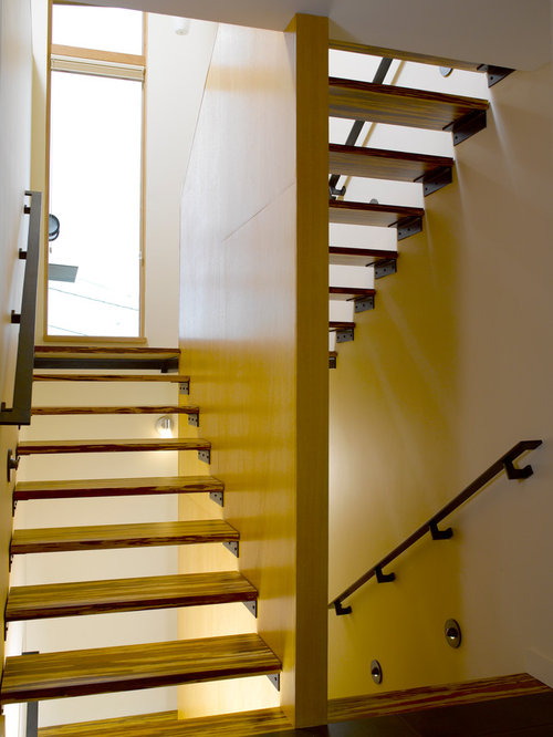 Floating Stair Treads Houzz
