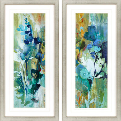 Botanical Illusion Framed Art, 2-Piece Set