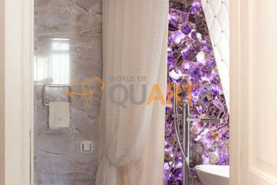 Свежая идея для дизайна: главная ванная комната в современном стиле - отличное фото интерьера