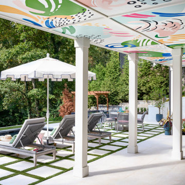 Backyard Pool Lounge