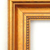 Wall Mirror, Townhouse Gold Wood, 42x31