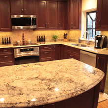 kitchen tile or granite surfaces