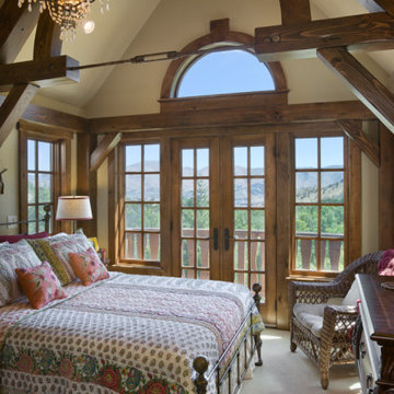 Hybrid Log & Timber Home - Pocatello Residence