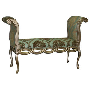 Victorian Style Gossip Bench Victorian Upholstered Benches