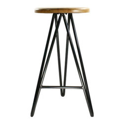 Industrial Modern Bar Stool 15x30 - Products