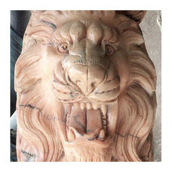 Marble Lion Statue Restoration - Products