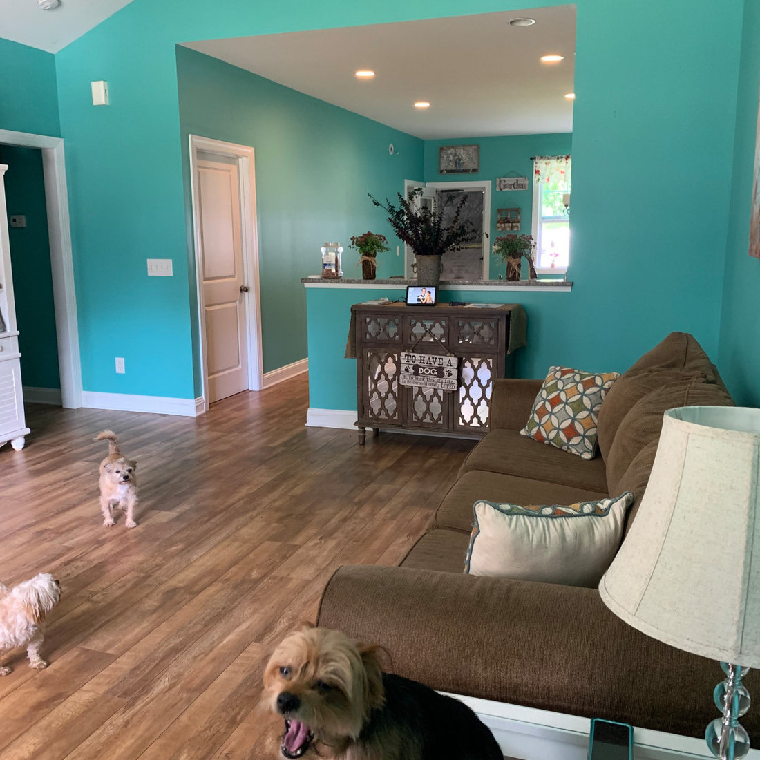 Interior color change