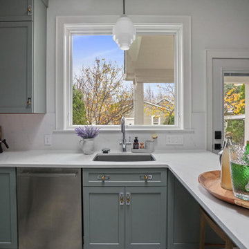 Bright Small Kitchen