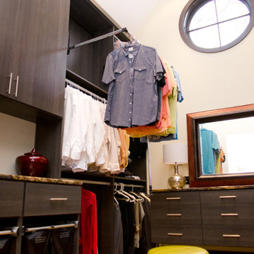 Tall Closet with Laundry