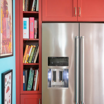 Turkish Tea Room Inspired Colorful Kitchen
