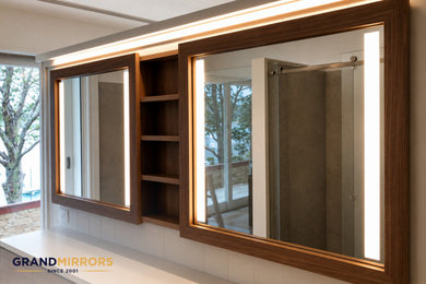 Inspiration for a contemporary bathroom remodel in Sydney