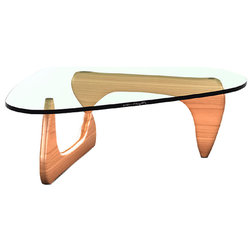 Modern Coffee Tables Noguchi Table, Natural Cherry