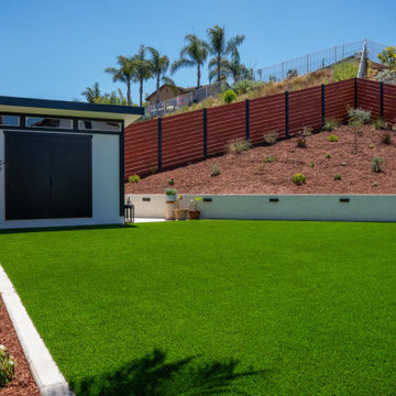 Backyard in Vista