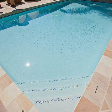 Shell Beach and Jewel Accent San Fransicso Bay Area Residence