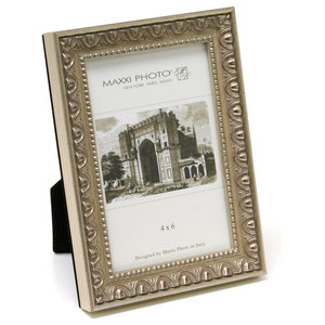 4 x 6 Antique Black Wood San Marco Maxxi Photo Photo Frame with Easel Back