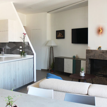 Casa AD _ Il living open space