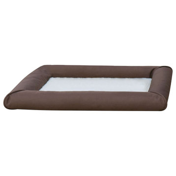 K&H Pet Products Deluxe Lectro-Soft Outdoor Heated Pet Bed Brown, 19.5"x23"x2.5"