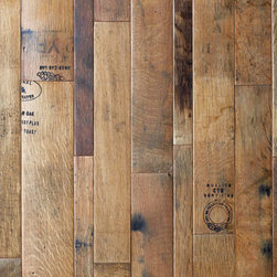 Reclaimed Wine Barrel Flooring - Products
