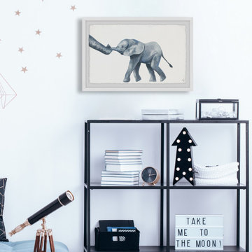 "Elephant Trunks" Framed Painting Print