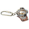 Brass/Copper Diving Helmet Key Chain 5'' Brass Key Chains Marine Key Chains, B