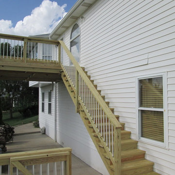 Deck and Porch Rails by Archadeck of West County in St. Louis Mo